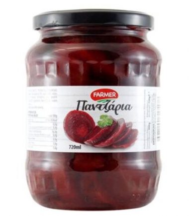 Παντζάρια σε βάζο Farmer (720ml)