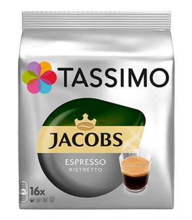 Κάψουλες espresso ristretto Tassimo (128gr)