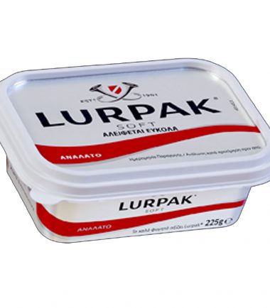 Βούτυρο ανάλατο soft σκαφάκι Lurpack (225gr) -0,50€