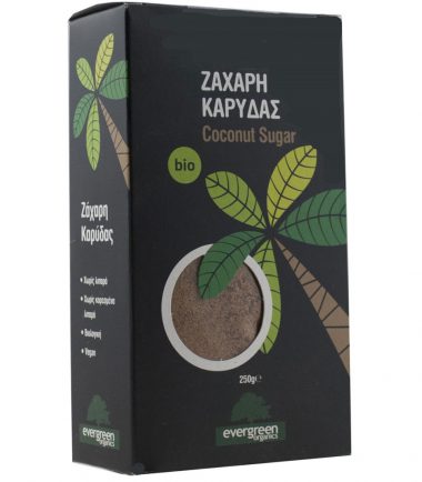 Zάχαρη καρύδας Βιο Evergreen (250gr)