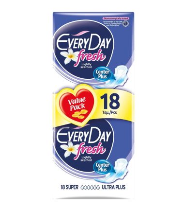 Σερβιέτες Ultra Plus Fresh Super Economy Everyday (18τεμ)