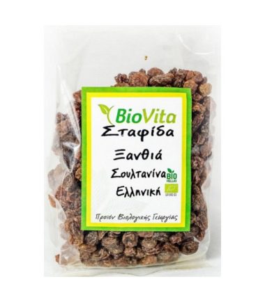 Σταφίδα Σουλτανίνα Ελληνική BIOVITA (250gr)