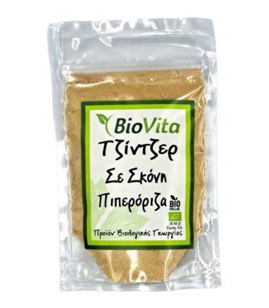 Τζίντζερ σε Σκόνη BIOVITA ( Πιπεροριζα )  (50gr)
