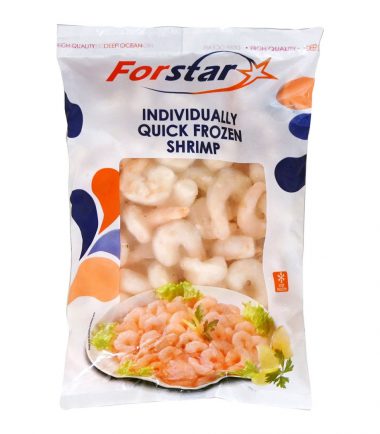 Γαρίδες αποφλοιωμένες 40/60 κατεψυγμένες Forstar (425gr)