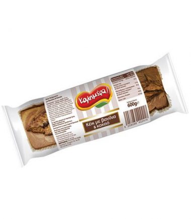 Κέικ marble με βανίλια και σοκολάτα Καλημέρα (600gr)