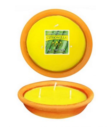Κερί σιτρονέλας πήλινο