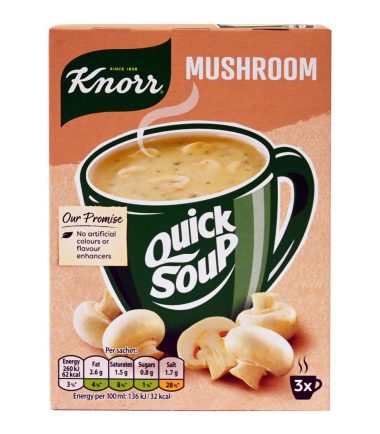 Μανιταρόσουπα Quick Soup Knorr (15gr x 3)