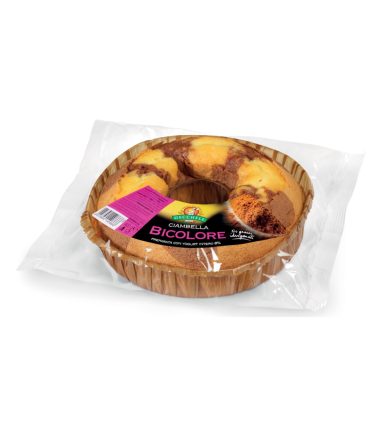 Κέικ Στρογγυλό Δίχρωμο GECCHELE (400γρ)