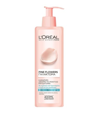 Γαλάκτωμα καθαρισμού προσώπου Fine Flowers LOREAL (400ml)