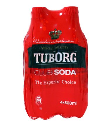 Αναψυκτικό Σόδα Club TUBORG (4x500ml)