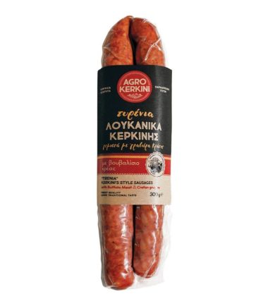 Λουκάνικο Βουβαλίσιο με Γραβιέρα Κρήτης (300gr)