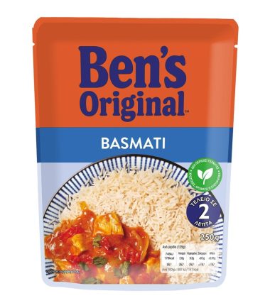 Ρύζι Basmati σε 2' BEN'S ORIGINAL (250gr)