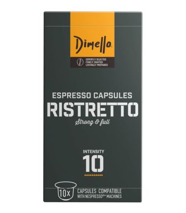 Κάψουλες Καφέ Espresso Ristretto DIMELLO (10τμχ)