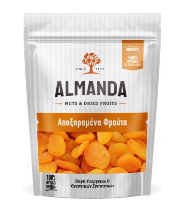 Βερύκοκα Αποξηραμένα Doypack ALMANDA (200gr)