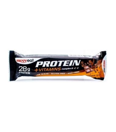 Μπάρες Πρωτεϊνης - Βιταμίνης 35% Choco Crunch Χωρίς Γλουτένη MOOVEat (80gr)