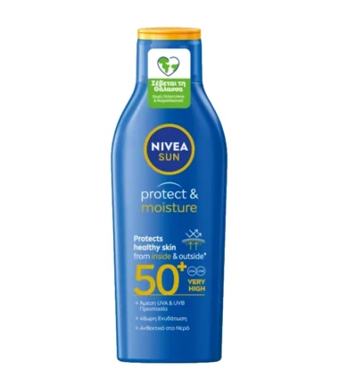 Αντηλιακή Ενυδατική Λοσιόν NIVEA Sun Protect & Moisture SPF50+ (200ml)