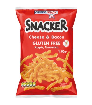 Snacker Cheese-Bacon Χωρίς Γλουτένη OHONOS (150gr)