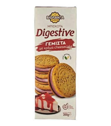 Μπισκοτα Digestive Γεμιστά με Κρέμα Cheesecake 200γρ