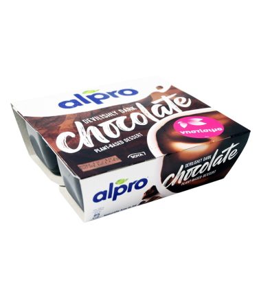 Επιδόρπιο Ψυγείου Μαύρη Σοκολάτα (4x125gr)