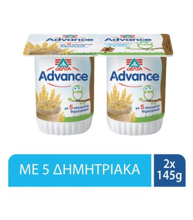 Παιδικό Γιαούρτι με Δημητριακά ΔΕΛΤΑ Advance (2x145gr)