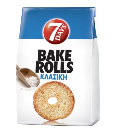 Bake Rolls Κλασική Γεύση 7DAYS (150gr)