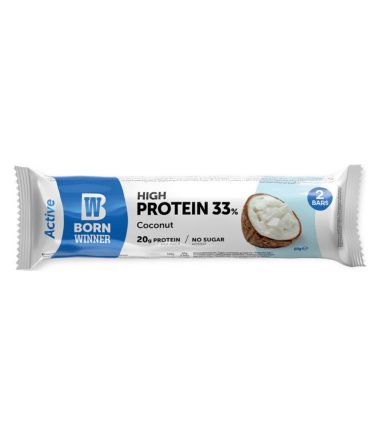 Protein Bar Coconut BORN WINNER Active (2x30gr) (60gr)