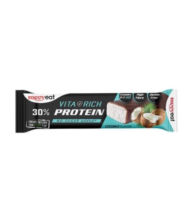 Μπάρα Πρωτείνης Coconut Χωρίς Γλουτένη MOOVEat (60gr)