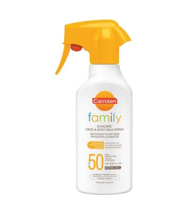 Αντηλιακό CARROTEN Milk Spray Family Trigger SPF50 (270ml)