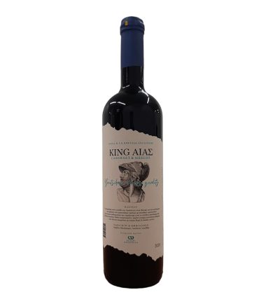 Οίνος Ερυθρός Cabernet & Merlot ΚΕΛΑΡΙ ΜΠΟΥΤΣΙΚΑ King Aias (750ml)