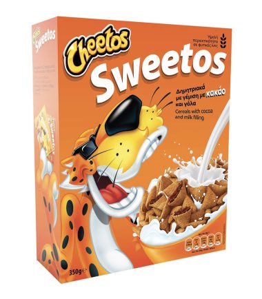 Δημητριακά Κακάο & Γάλα CHEETOS Sweetos (350gr)