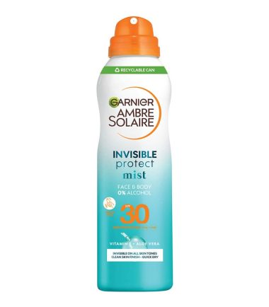 Αντηλιακό AMBRE SOLAIRE Invisible Protection Mist SPF30 (200ml)