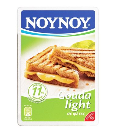 Τυρί Μαλακό Γκούντα για Τοστ σε Φέτες ΝΟΥΝΟΥ Light (175gr)