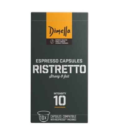 Κάψουλες Espresso Ristretto DIMELLO (10τεμ) (-0,70€)