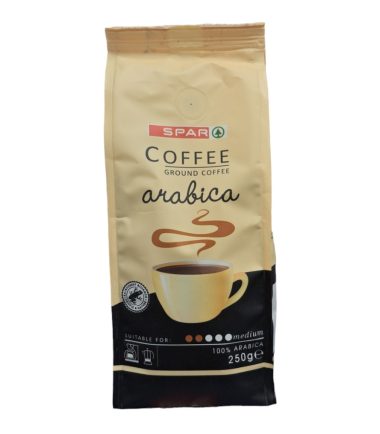 Καφές Espresso Αλεσμένος 100% Arabica SPAR (250gr)