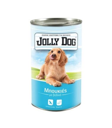 Σκυλοτροφή με Βοδινό JOLLY Dog Easy Open (1250gr)