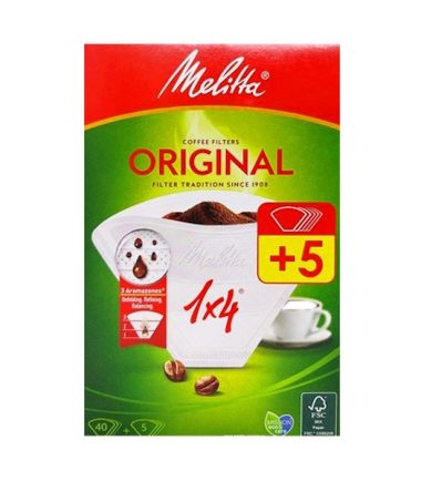 Φίλτρα Καφέ MELITTA (40τεμ) (+5τεμ Δώρο)