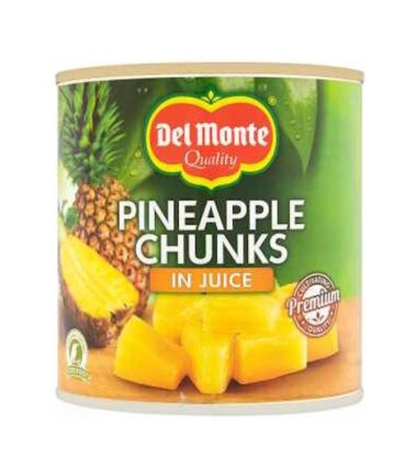 Ανανάς σε Κύβουι σε Φυσικό Χυμό DEL MONTE (435gr)