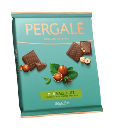 Σοκολάτα Γάλακτος με Φουντούκι PERGALE (200gr)