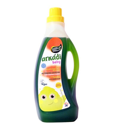 Yγρό Πράσινο Σαπούνι Ρούχων για Βρέφη με Χαμομήλι ΑRKADI (26μεζ)