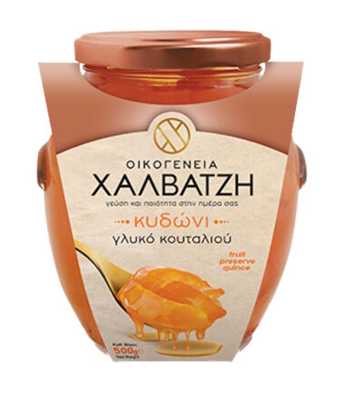 Γλυκό Κουταλιού Κυδώνι ΟΙΚΟΓΕΝΕΙΑ ΧΑΛΒΑΤΖΗ (500gr)