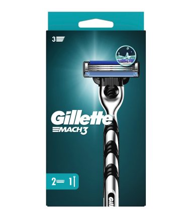 Ξυριστική Μηχανή Αντρική & 2 Ανταλλακτικά GILLETTE Mach 3