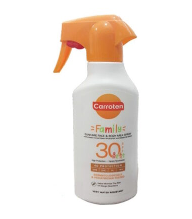 Αντηλιακό Trigger Γαλάκτωμα Προσώπου & Σώματος CARROTEN Family Spf30 (270ml)