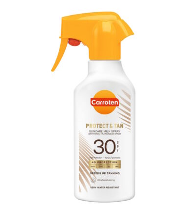 Αντηλιακό Γαλάκτωμα CARROTEN Spray Protect & Tan High Spf30 (270ml)