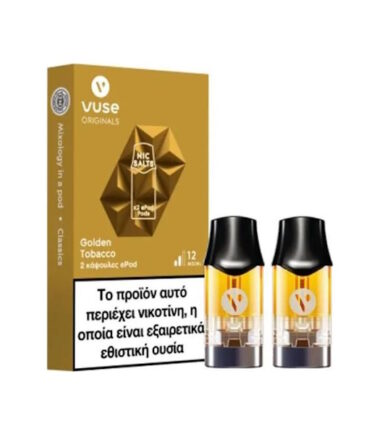 VUSE Epod Golden Tobacco 12mq