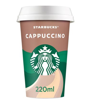 Στιγμιαίο Ρόφημα Καφέ Ψυγείου STARBUCKS Cappuccino (220ml)