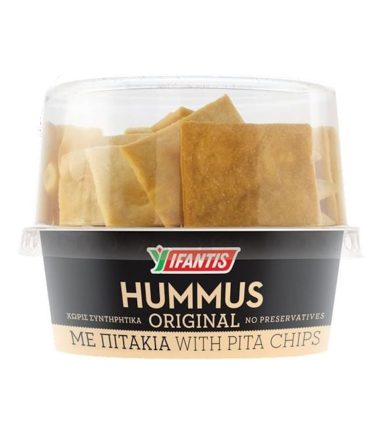 Σαλάτα Αλοιφή Hummus Original με Πιτάκια ΥΦΑΝΤΗΣ (130gr)