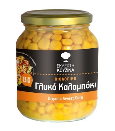 Γλυκό Καλαμπόκι σε Βάζο ΒΙΟΑΓΡΟΣ Εκλεκτή Κουζίνα (350gr) (370ml)