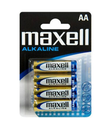 Μπαταρίες Αλκαλικές AA LR06 MAXELL (4τεμ)