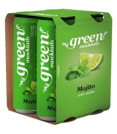 Green αναψυκτικό mocktails mojito (4x330ml)