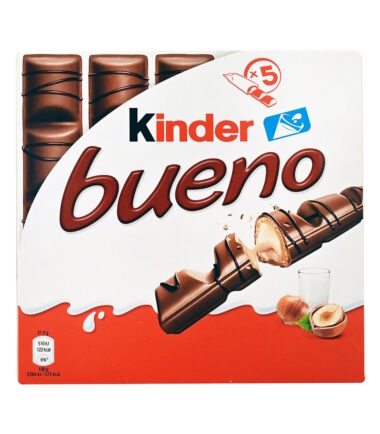 Γκοφρέτα με Γάλα και Πραλίνα KINDER Bueno (107.5gr)